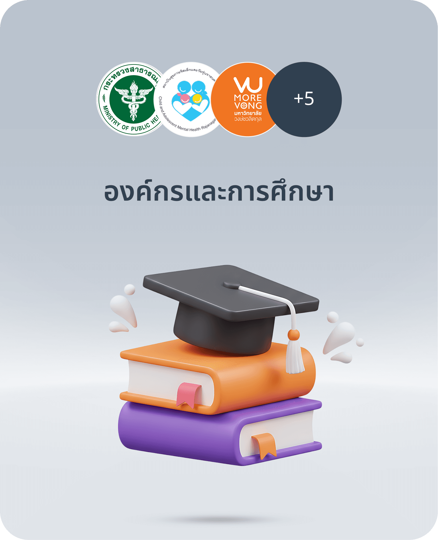 ผลงานในหมวด องค์กรและการศึกษา